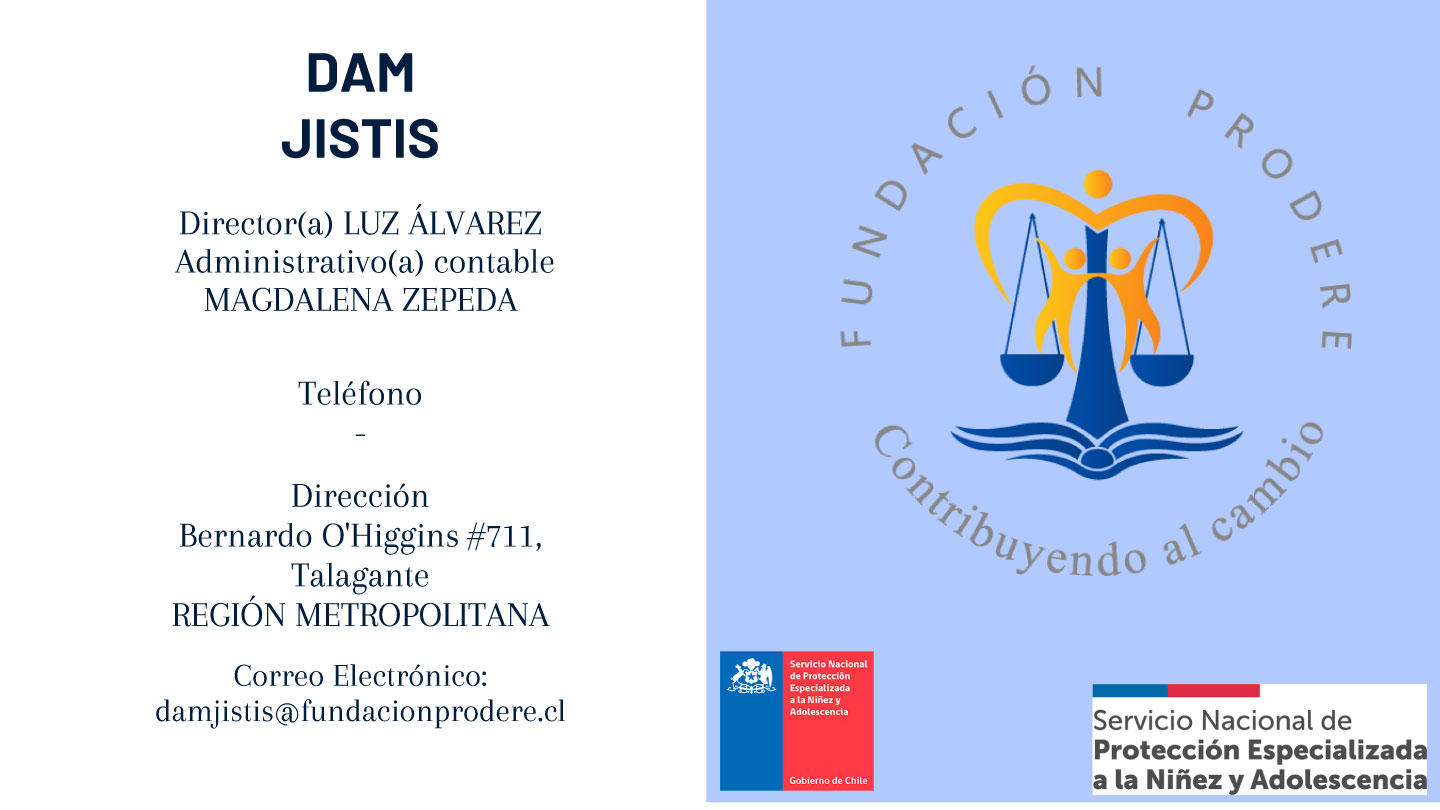 DAM-JISTIS-FUNDACION PRODERE - OK