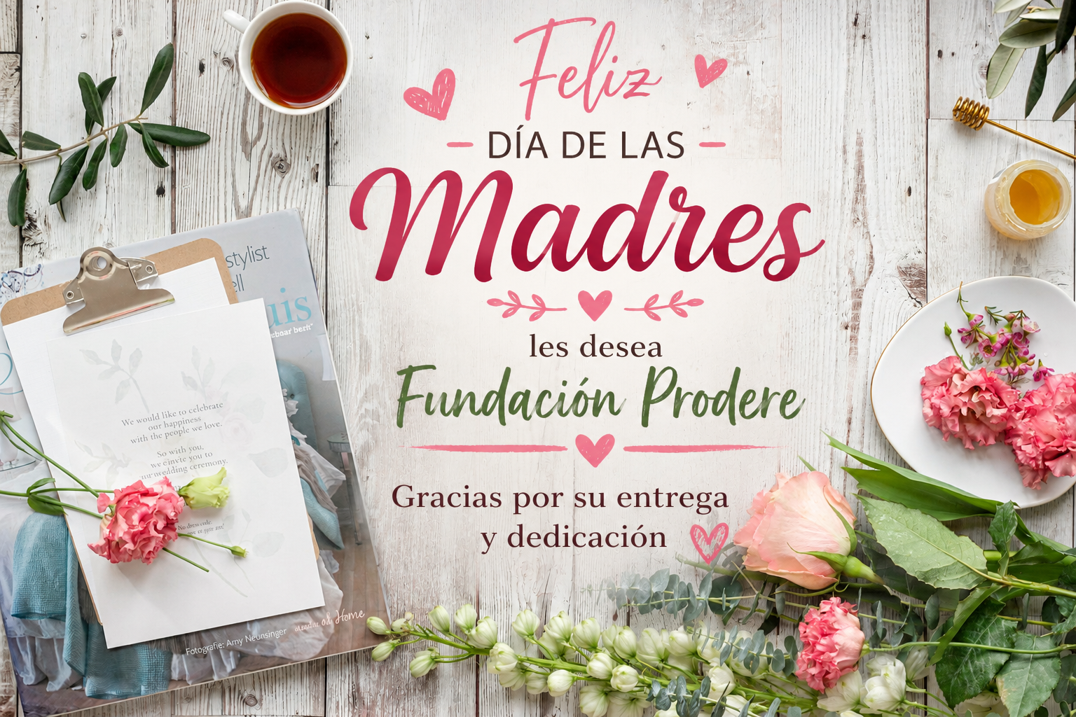 Feliz Día de la Madre les desea Fundación Prodere