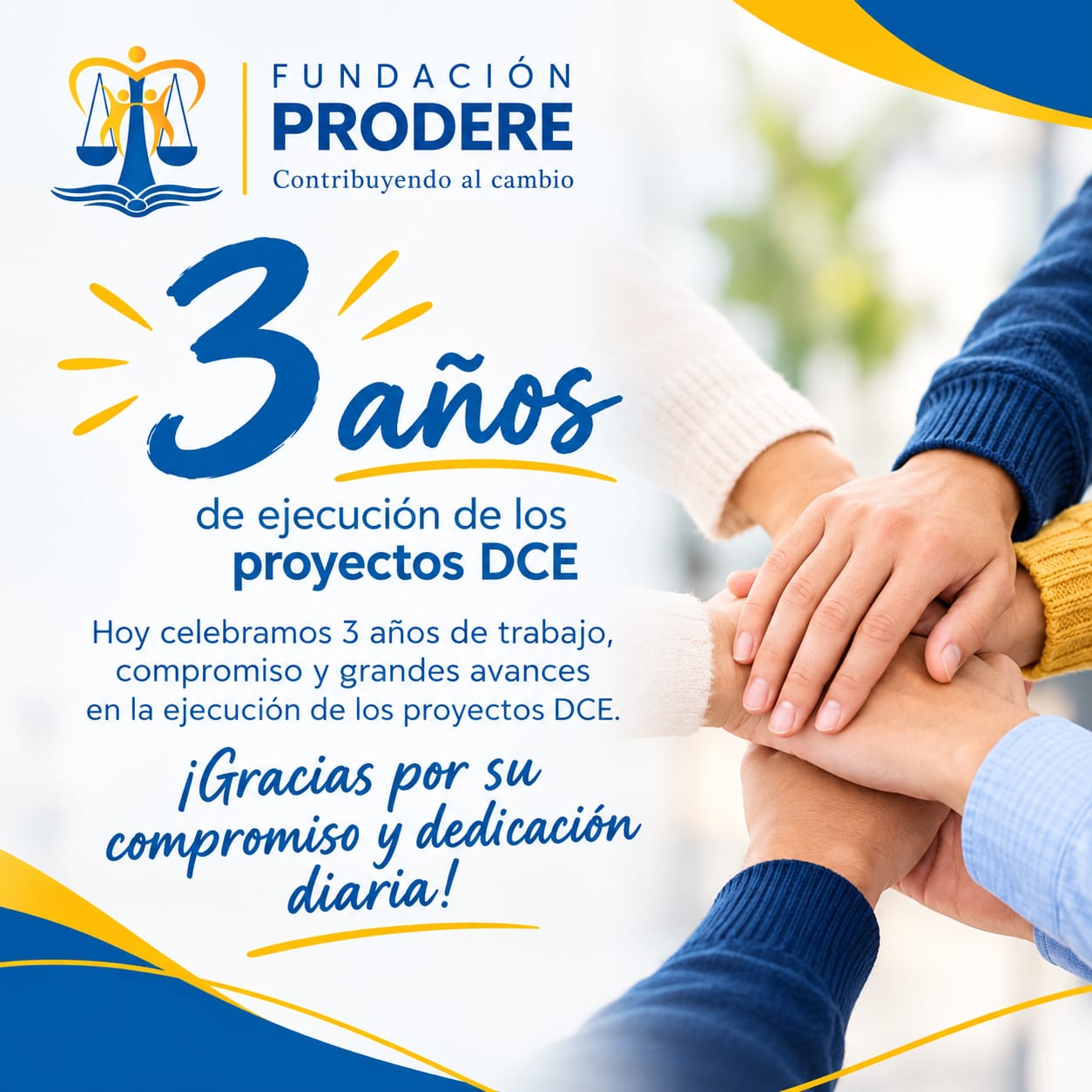 ¡Celebramos 3 años de los proyectos DCE!